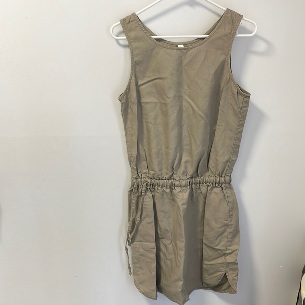 Eastern Mountain Sports womens linen and cotton dress